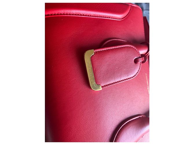 Borsa a mano Alexander McQueen Heroine in pelle rossa Rosso - vista 7