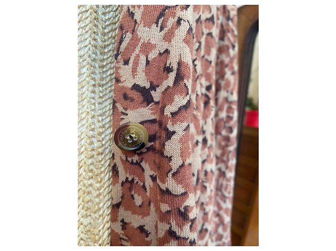 Marc by Marc Jacobs Strickjacke aus Baumwolle Braun Gepunktet - Ansicht 6