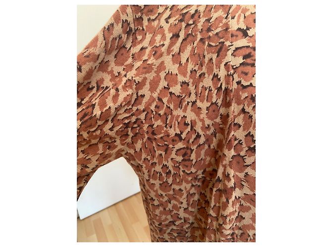 Marc by Marc Jacobs Strickjacke aus Baumwolle Braun Gepunktet - Ansicht 9