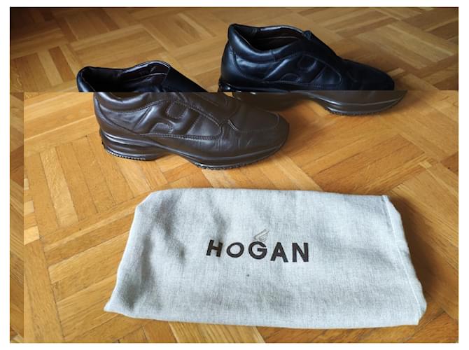 HOGAN SNEAKERS INTERACTIVE H Nero - vista 7