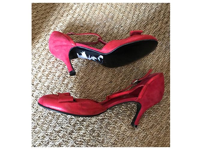 Autre Marque New agnès b salomé pumps Red - view 2