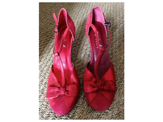 Autre Marque New agnès b salomé pumps Red - view 3