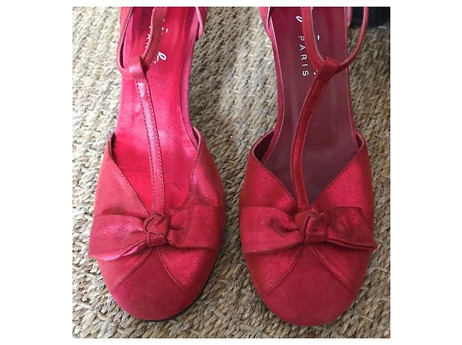 Autre Marque New agnès b salomé pumps Red - view 6