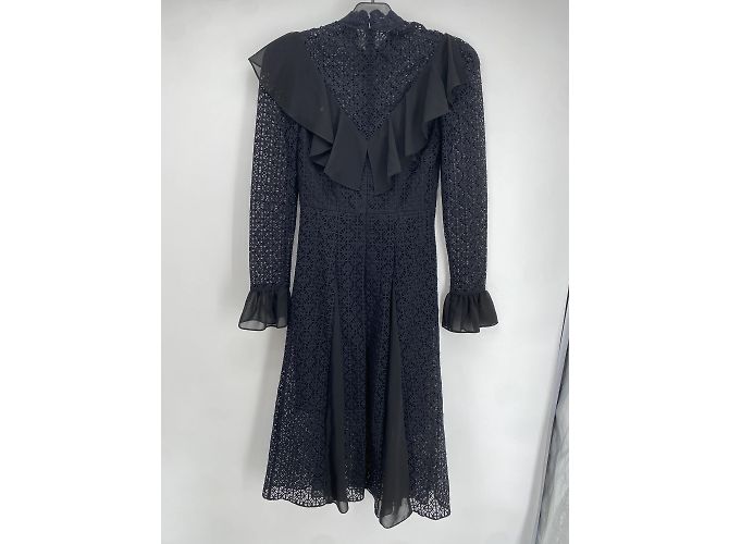Temperley London dresses T.FR 36 Lace Black - view 2