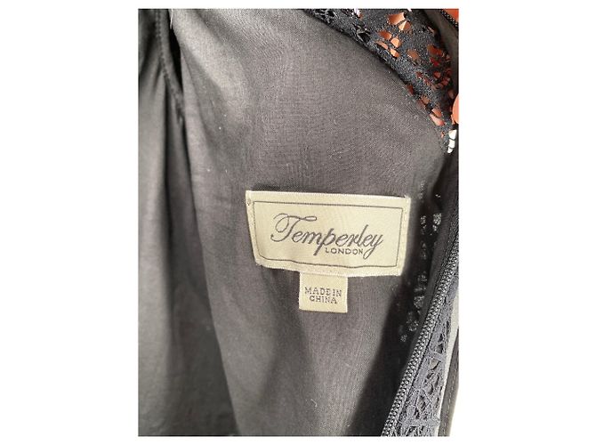Temperley London dresses T.FR 36 Lace Black - view 3
