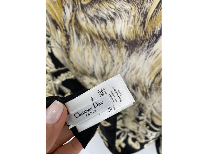 CHRISTIAN DIOR Sciarpe T.  silk - vista 5
