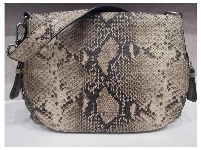 Autre Marque Sac à main imprimé python - vue 4