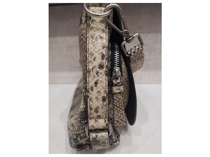 Autre Marque Sac à main imprimé python - vue 6