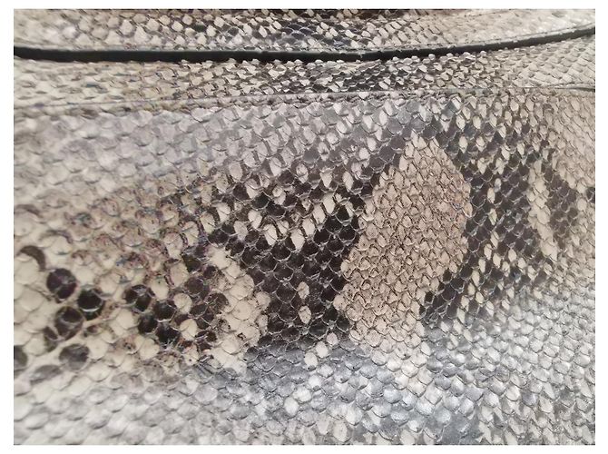 Autre Marque Sac à main imprimé python - vue 7