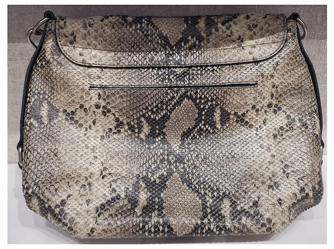 Autre Marque Sac à main imprimé python - vue 8