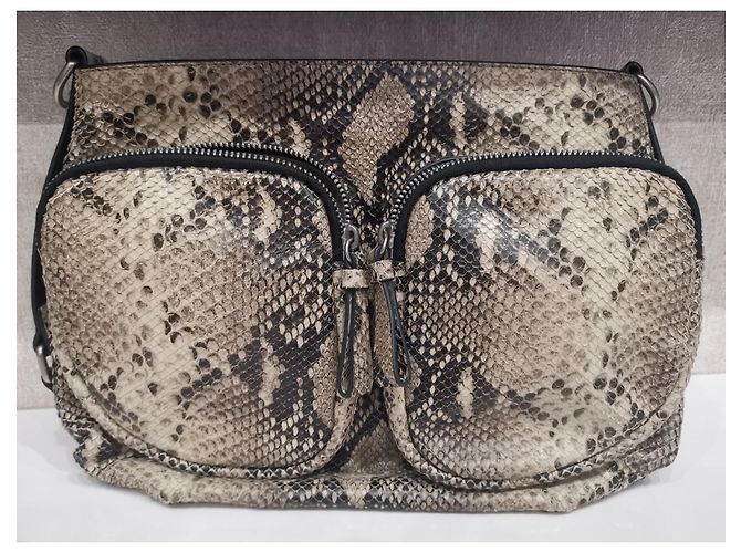 Autre Marque Sac à main Coccinelli imprimé python - vue 2
