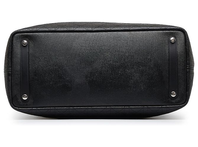 Borsa tote Dior nera media rosato Panarea - vista 4