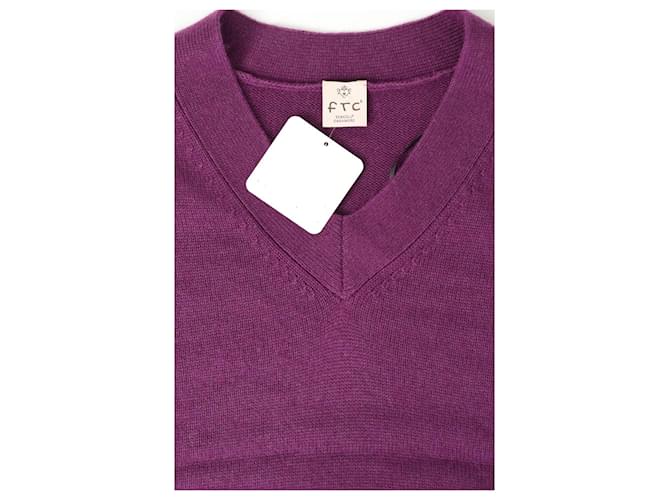 FTC Kaschmirpullover Lila Größe S - Ansicht 3