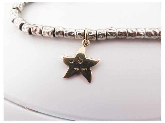 Dodo Pomellato BRACCIALE DODO MINI GRANELLI T18 soldi 3 CIONDOLI ANIMALI LEONE IN ORO GIALLO 18K - vista 4