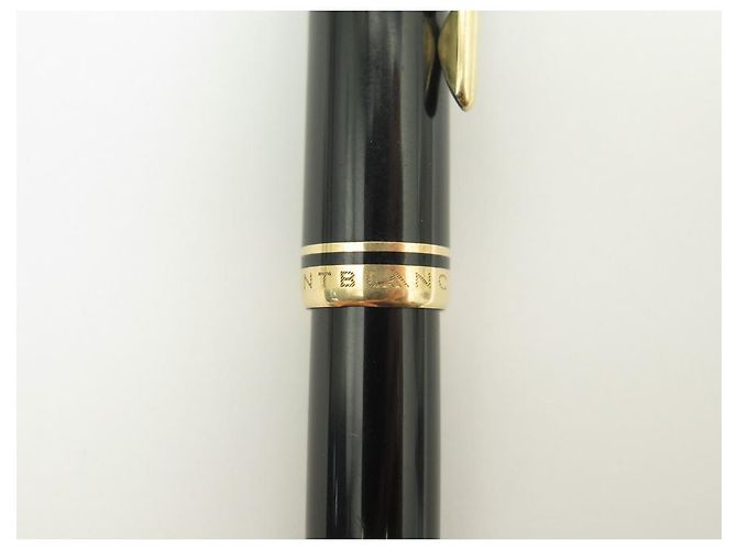 VINTAGE MONTBLANC FEDERSTIFT 254 SCHWARZER HARZKOLBEN SCHWARZER FÜLLFEDERHALTER - Ansicht 6