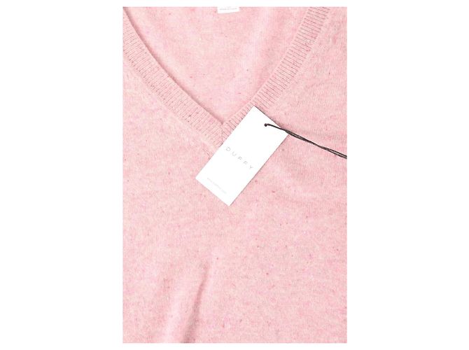 Autre Marque Duffy NY Kaschmirpullover Rosa Pink - Ansicht 3