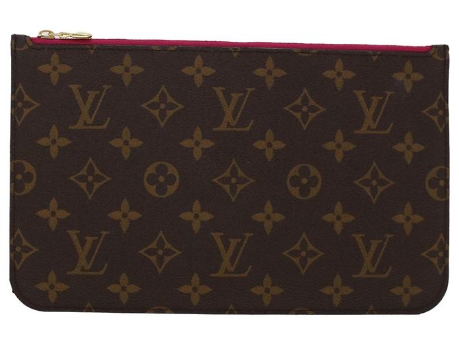 LOUIS VUITTON Monogram Neverfull MM Pouch Accessory Pouch LV Auth am4770 - view 13