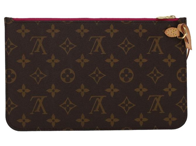 LOUIS VUITTON Monogram Neverfull MM Pouch Accessory Pouch LV Auth am4770 - view 2