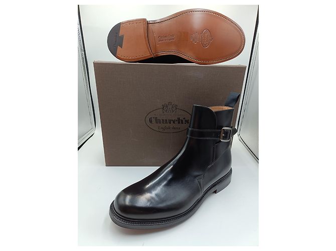 Church's Worthing Black Leather Boots - view 10