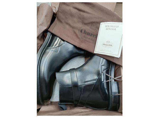 Church's Worthing Black Leather Boots - view 2