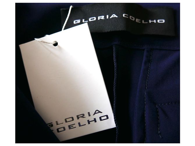 Autre Marque Pantalón Gloria Coelho Calca Surf Azul marino - vista 7