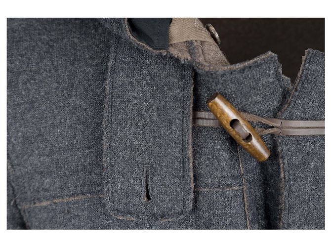 Dondup Woll-Dufflecoat Grau - Ansicht 4