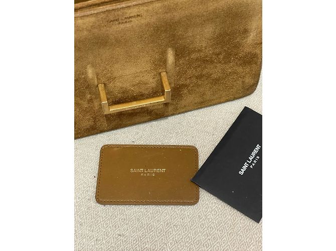 SAINT LAURENT Borse T.  scamosciato - vista 13