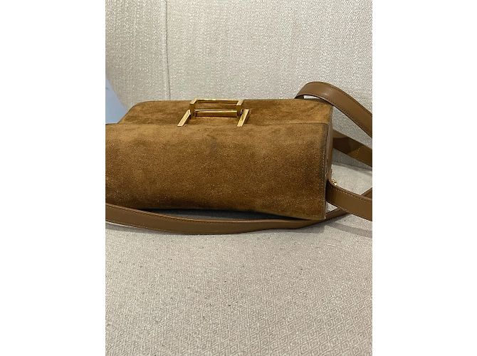 SAINT LAURENT Borse T.  scamosciato - vista 4