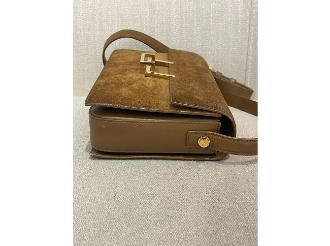 SAINT LAURENT Borse T.  scamosciato - vista 5