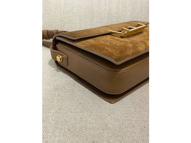 SAINT LAURENT Borse T.  scamosciato - vista 8