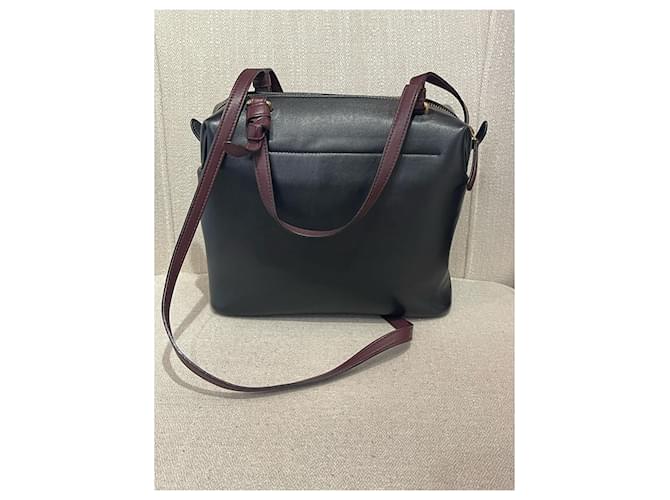 Céline Borse CELINE T. Pelle Nero - vista 3