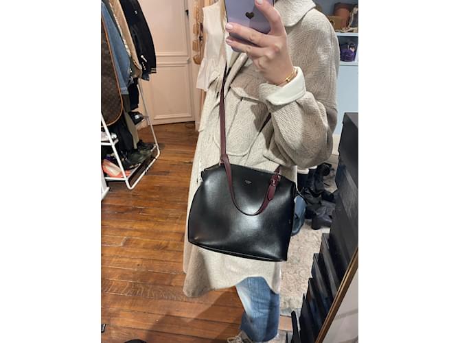 Céline Borse CELINE T. Pelle Nero - vista 9