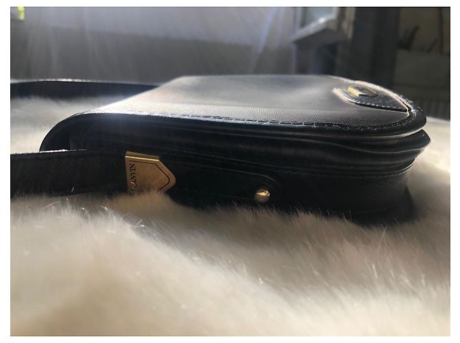 Borsa a mano Lanvin in pelle marrone scuro - vista 14