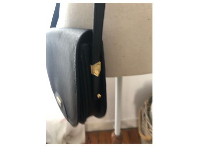 Borsa a mano Lanvin in pelle marrone scuro - vista 2