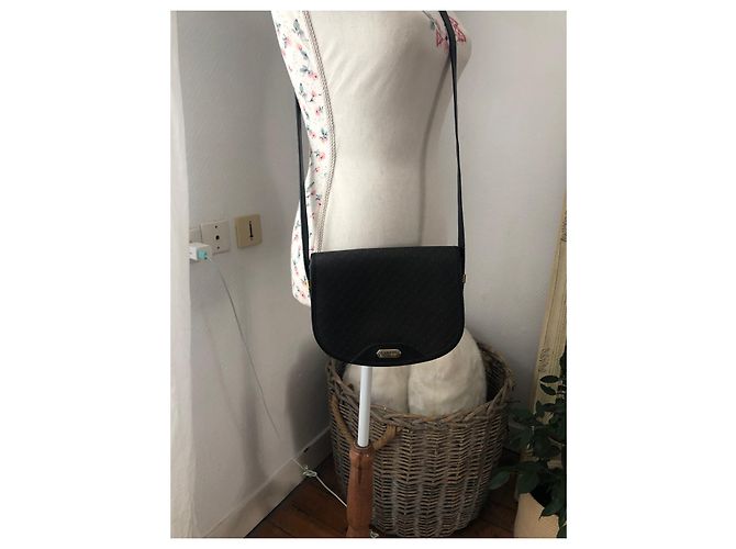 Borsa a mano Lanvin in pelle marrone scuro - vista 4
