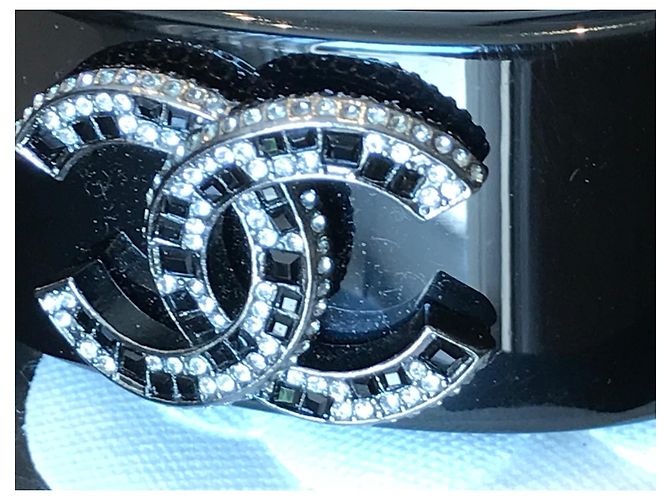 Bracciale Chanel Nero Resina - vista 3