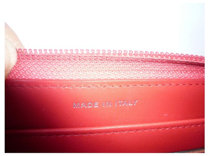 Cartera larga CHANEL Timeless en piel caviar coral - vista 7