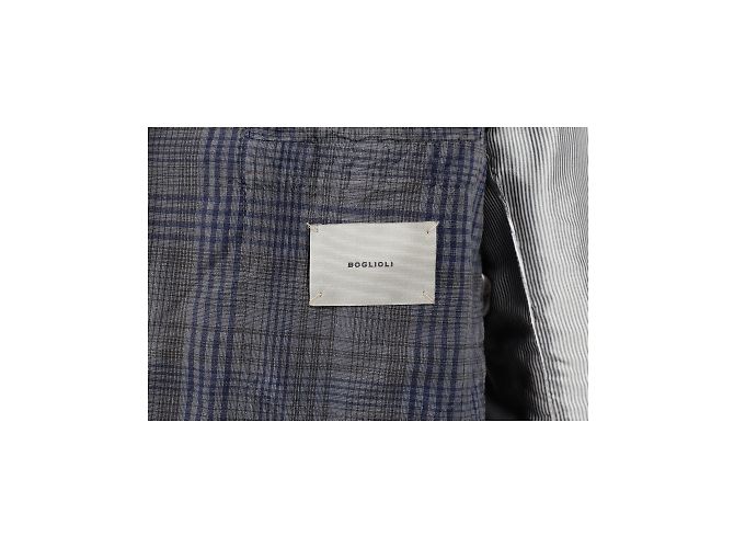 Boglioli Tartan-Karojacke Mehrfarben - Ansicht 3