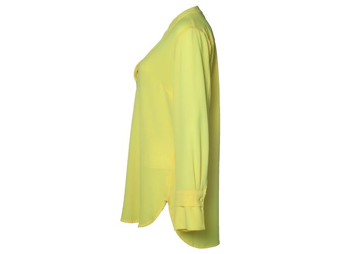Autre Marque Elementos básicos de vestuario de lujo, Blusa Amarilla Amarillo - vista 3