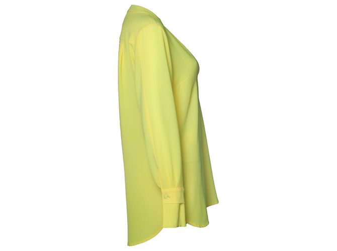 Autre Marque Elementos básicos de vestuario de lujo, Blusa Amarilla Amarillo - vista 4