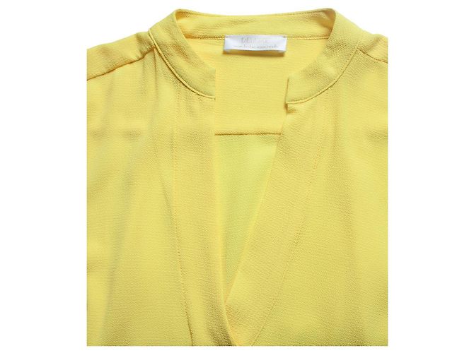Autre Marque Elementos básicos de vestuario de lujo, Blusa Amarilla Amarillo - vista 6