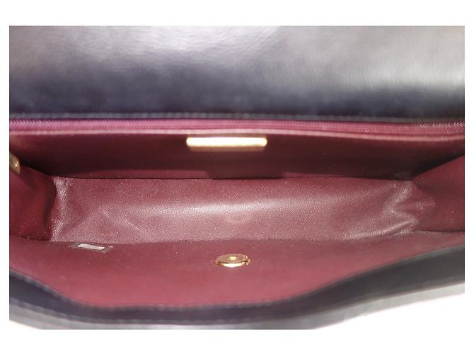 Timeless Chanel Classic mittlere Tasche Schwarz - Ansicht 6