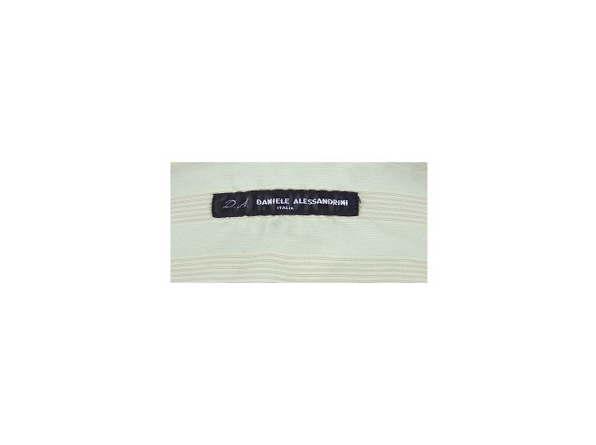 Colección Privada Daniele Alessandrini Camisa Bordada Verde - vista 5