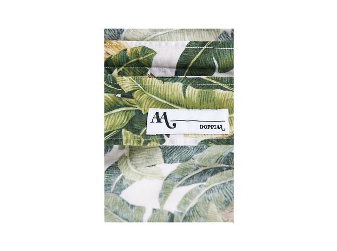 Autre Marque Doppiaa Hemd mit Blatt-Print Mehrfarben - Ansicht 3
