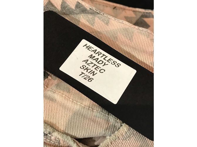 Autre Marque NO FIRMADO / NO FIRMADO Jeans T.FR 36 Algodón Beige - vista 6