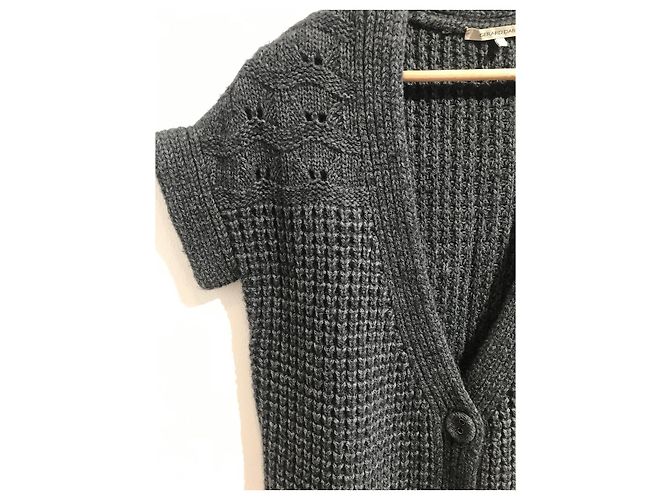 GERARD DAREL Strickwaren T.International S Synthetisch Grau - Ansicht 3