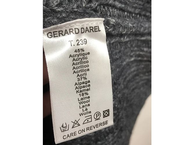 GERARD DAREL Strickwaren T.International S Synthetisch Grau - Ansicht 6