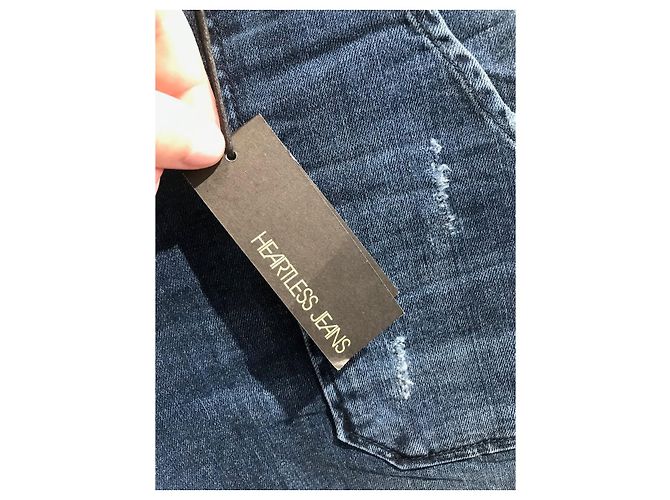 Autre Marque NO FIRMADO / NO FIRMADO Jeans T.FR 36 Algodón Azul - vista 3