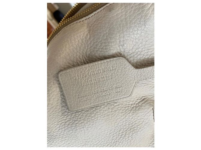 Prada Handtasche aus Leder Ecru Aus weiß - Ansicht 11