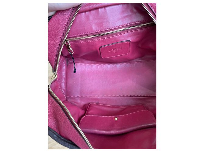 Borsa a mano Loewe Amazona in pelle nera Nero - vista 5